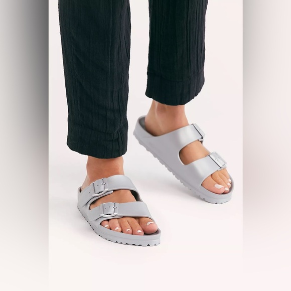 Birkenstock Shoes - Birkenstock Arizona EVA Gray Unisex Sandals Slip Ons Womens Size US 9